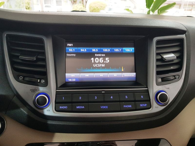 Hyundai TUCSON 1.6 16V T-GDI GASOLINA GLS ECOSHIFT 2018/2019 ADVANT AUTOMÓVEIS CAXIAS DO SUL / Carros no Vale