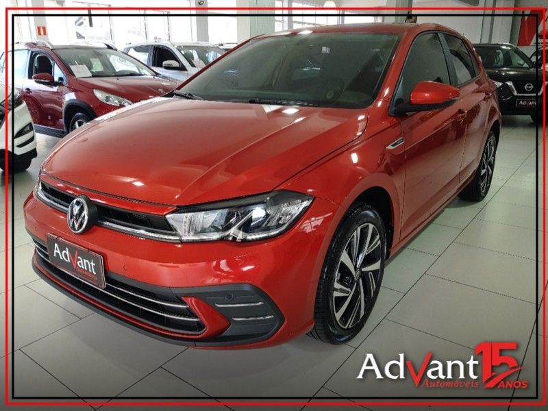 Volkswagen POLO 1.0 170 TSI HIGHLINE AUTOMÁTICO 2023/2024 ADVANT AUTOMÓVEIS CAXIAS DO SUL / Carros no Vale