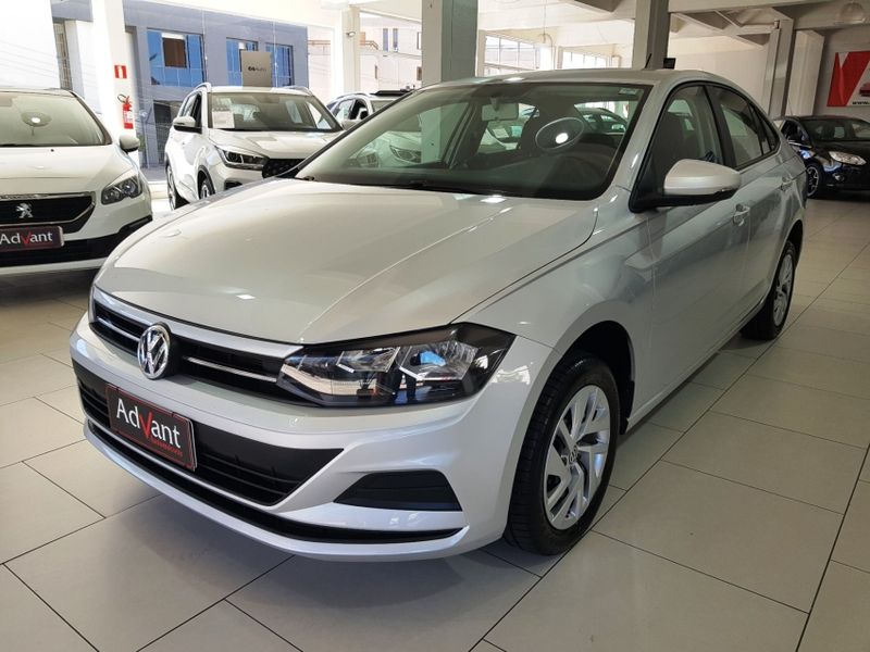 Volkswagen VIRTUS 1.6 MSI TOTAL FLEX MANUAL 2019/2020 ADVANT AUTOMÓVEIS CAXIAS DO SUL / Carros no Vale