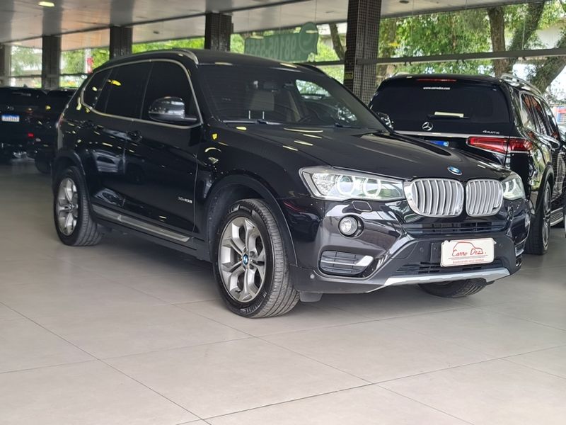 BMW X3 2.0 20I 4X4 16V GASOLINA 4P AUTOMÁTICO 2015/2015 CARRO DEZ NOVO HAMBURGO / Carros no Vale