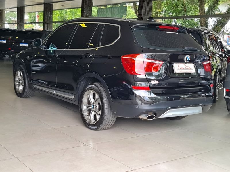 BMW X3 2.0 20I 4X4 16V GASOLINA 4P AUTOMÁTICO 2015/2015 CARRO DEZ NOVO HAMBURGO / Carros no Vale