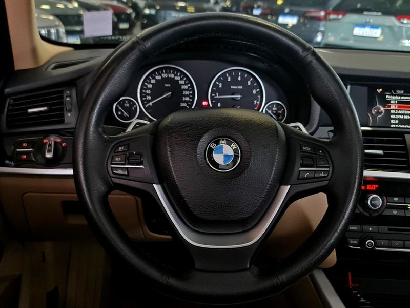 BMW X3 2.0 20I 4X4 16V GASOLINA 4P AUTOMÁTICO 2015/2015 CARRO DEZ NOVO HAMBURGO / Carros no Vale