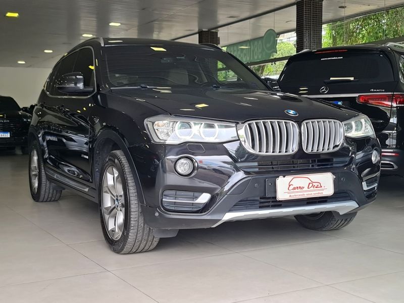 BMW X3 2.0 20I 4X4 16V GASOLINA 4P AUTOMÁTICO 2015/2015 CARRO DEZ NOVO HAMBURGO / Carros no Vale