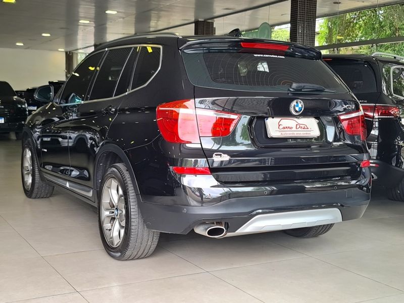 BMW X3 2.0 20I 4X4 16V GASOLINA 4P AUTOMÁTICO 2015/2015 CARRO DEZ NOVO HAMBURGO / Carros no Vale