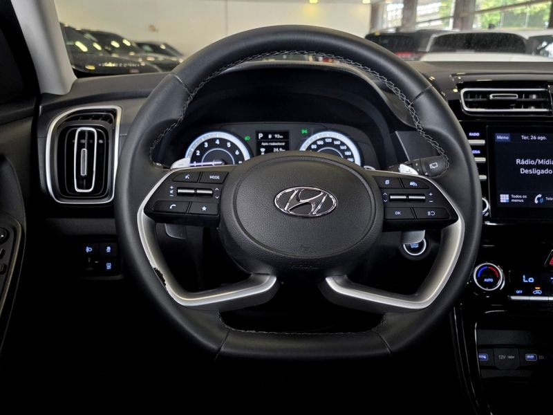 Hyundai CRETA 1.0 TGDI FLEX LIMITED AUTOMÁTICO 2022/2022 CARRO DEZ NOVO HAMBURGO / Carros no Vale Hyundai CRETA 1.0 TGDI FLEX LIMITED AUTOMÁTICO 2022/2022 CARRO DEZ NOVO HAMBURGO / Carros no Vale