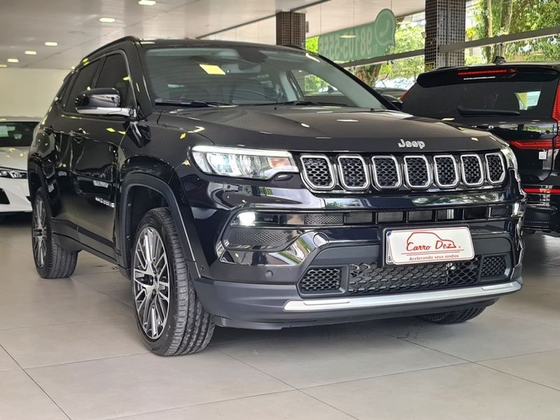 JEEP COMPASS 1.3 T270 TURBO FLEX LIMITED AT6 2023/2023 CARRO DEZ NOVO HAMBURGO / Carros no Vale