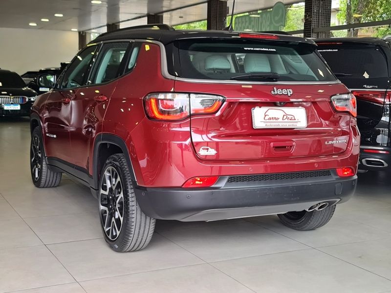JEEP COMPASS 2.0 16V FLEX LIMITED AUTOMÁTICO 2019/2019 CARRO DEZ NOVO HAMBURGO / Carros no Vale JEEP COMPASS 2.0 16V FLEX LIMITED AUTOMÁTICO 2019/2019 CARRO DEZ NOVO HAMBURGO / Carros no Vale