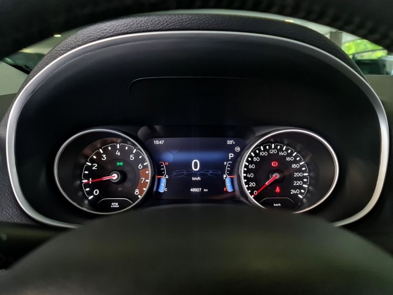 JEEP COMPASS 2.0 16V FLEX LONGITUDE AUTOMÁTICO 2020/2021 CARRO DEZ NOVO HAMBURGO / Carros no Vale