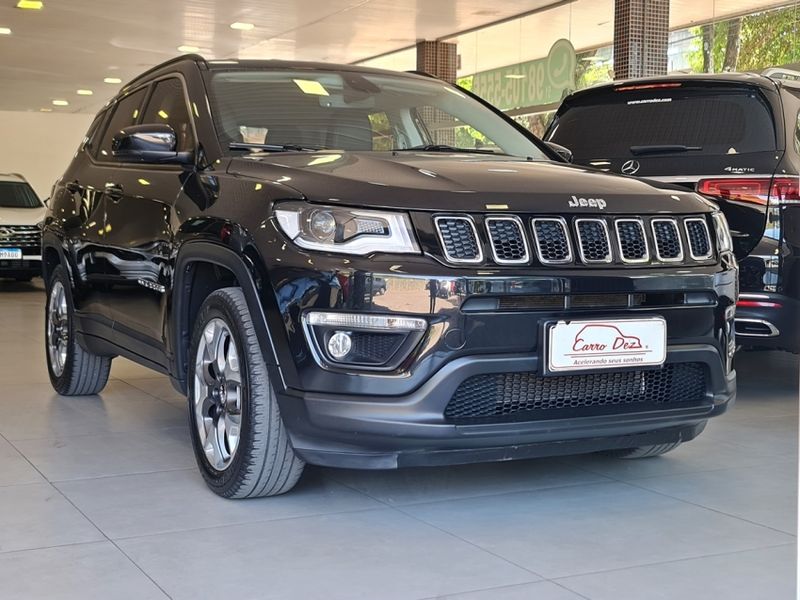 JEEP COMPASS 2.0 16V FLEX LONGITUDE AUTOMÁTICO 2019/2020 CARRO DEZ NOVO HAMBURGO / Carros no Vale JEEP COMPASS 2.0 16V FLEX LONGITUDE AUTOMÁTICO 2019/2020 CARRO DEZ NOVO HAMBURGO / Carros no Vale