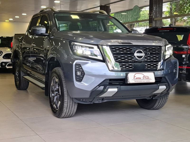 Nissan FRONTIER 2.3 16V TURBO DIESEL PLATINUM CD 4X4 AUTOMÁTICO 2024/2025 CARRO DEZ NOVO HAMBURGO / Carros no Vale