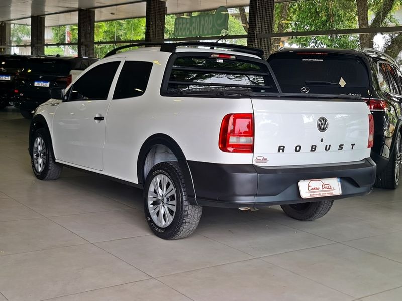 Volkswagen SAVEIRO 1.6 MSI ROBUST CD 8V FLEX 2P MANUAL 2018/2018 CARRO DEZ NOVO HAMBURGO / Carros no Vale