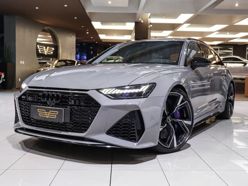 Audi RS6 4.0 AVANT V8 TWINTURBO MHEV TIPTRONIC 2022/2023 VIA BELLA VEÍCULOS ESPECIAIS CAXIAS DO SUL / Carros no Vale