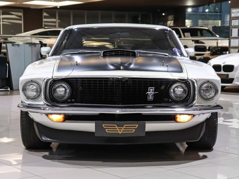 Ford MUSTANG 5.6 MACH 1 V8 GASOLINA 2P MANUAL 1969/1969 VIA BELLA VEÍCULOS ESPECIAIS CAXIAS DO SUL / Carros no Vale