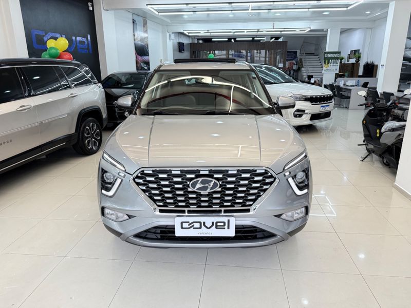 Hyundai Creta Platinum 1.0 Tb 12v 2022/2022 COVEL VEICULOS ENCANTADO / Carros no Vale Hyundai Creta Platinum 1.0 Tb 12v 2022/2022 COVEL VEICULOS ENCANTADO / Carros no Vale