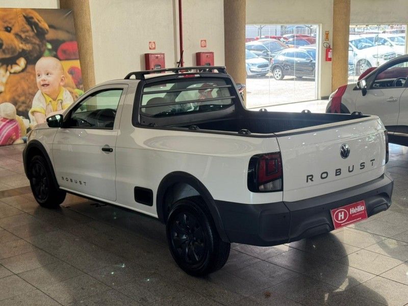 Volkswagen SAVEIRO ROBUST 1.6 2025 HÉLIO AUTOMÓVEIS LAJEADO / Carros no Vale