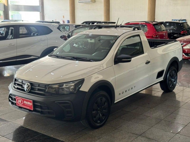 Volkswagen SAVEIRO ROBUST 1.6 2025 HÉLIO AUTOMÓVEIS LAJEADO / Carros no Vale