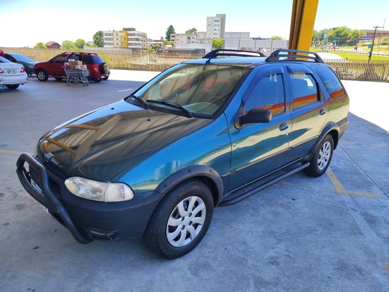 FIAT PALIO 1.6 MPI ADVENTURE WEEKEND 8V 1999/2000 HUBNER MULTIMARCAS FARROUPILHA / Carros no Vale