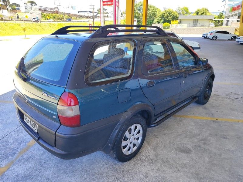 FIAT PALIO 1.6 MPI ADVENTURE WEEKEND 8V 1999/2000 HUBNER MULTIMARCAS FARROUPILHA / Carros no Vale