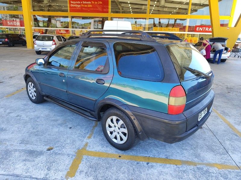 FIAT PALIO 1.6 MPI ADVENTURE WEEKEND 8V 1999/2000 HUBNER MULTIMARCAS FARROUPILHA / Carros no Vale