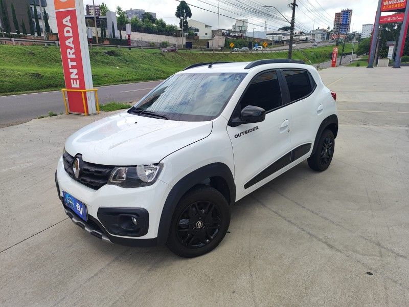 RENAULT KWID 1.0 12V OUTSIDER 2021/2022 HUBNER MULTIMARCAS FARROUPILHA / Carros no Vale