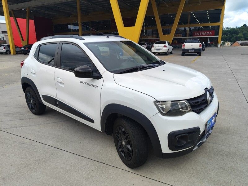 RENAULT KWID 1.0 12V OUTSIDER 2021/2022 HUBNER MULTIMARCAS FARROUPILHA / Carros no Vale