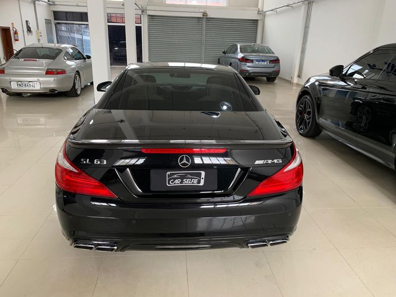 MERCEDES-BENZ SL 63 AMG 5.5 ROADSTER V8 BI-TURBO GASOLINA 2P AUTOMÁTICO 2012/2013 FÁBIO BERNARDES PORTO ALEGRE / Carros no Vale