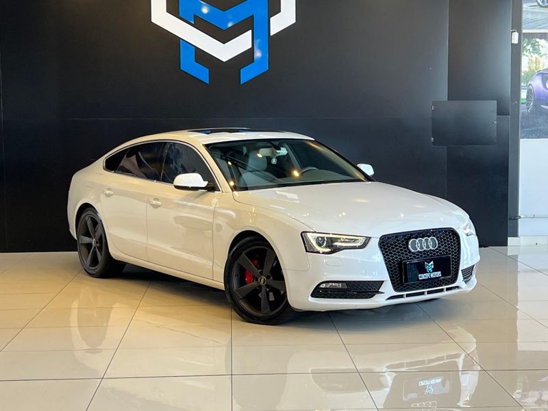 Audi A5 Sportback 2.0 16V TFSI 180cv Multi. 2013/2014 CONCEPT MOTORS PASSO FUNDO / Carros no Vale Audi A5 Sportback 2.0 16V TFSI 180cv Multi. 2013/2014 CONCEPT MOTORS PASSO FUNDO / Carros no Vale