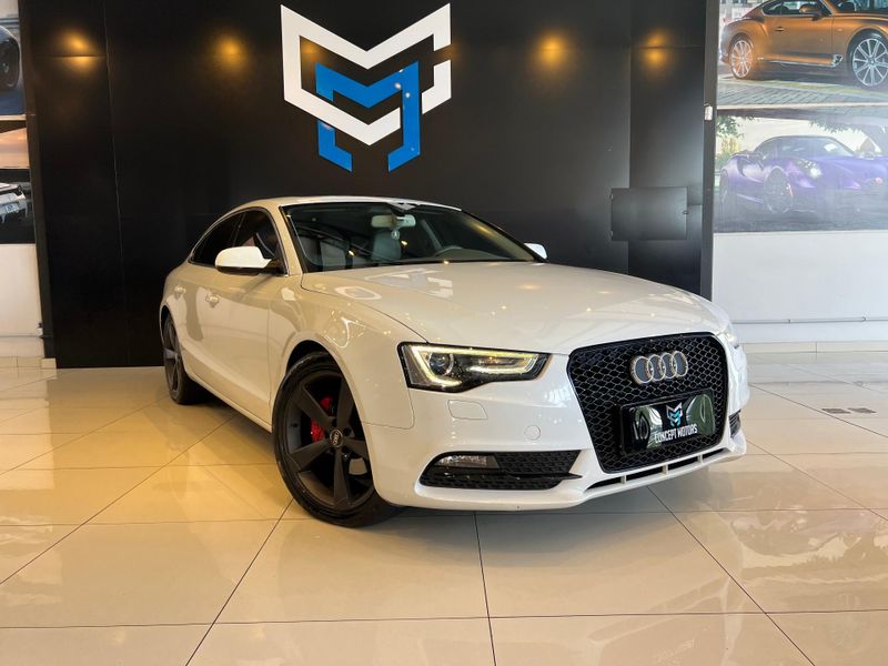 Audi A5 Sportback 2.0 16V TFSI 180cv Multi. 2013/2014 CONCEPT MOTORS PASSO FUNDO / Carros no Vale Audi A5 Sportback 2.0 16V TFSI 180cv Multi. 2013/2014 CONCEPT MOTORS PASSO FUNDO / Carros no Vale
