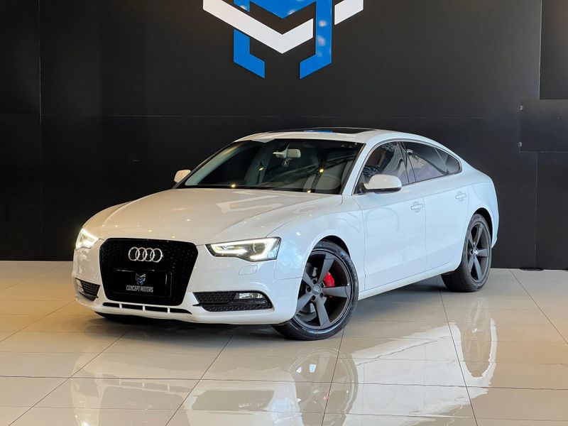 Audi A5 Sportback 2.0 16V TFSI 180cv Multi. 2013/2014 CONCEPT MOTORS PASSO FUNDO / Carros no Vale Audi A5 Sportback 2.0 16V TFSI 180cv Multi. 2013/2014 CONCEPT MOTORS PASSO FUNDO / Carros no Vale