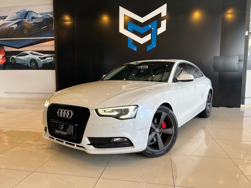 Audi A5 Sportback 2.0 16V TFSI 180cv Multi. 2013/2014 CONCEPT MOTORS PASSO FUNDO / Carros no Vale Audi A5 Sportback 2.0 16V TFSI 180cv Multi. 2013/2014 CONCEPT MOTORS PASSO FUNDO / Carros no Vale
