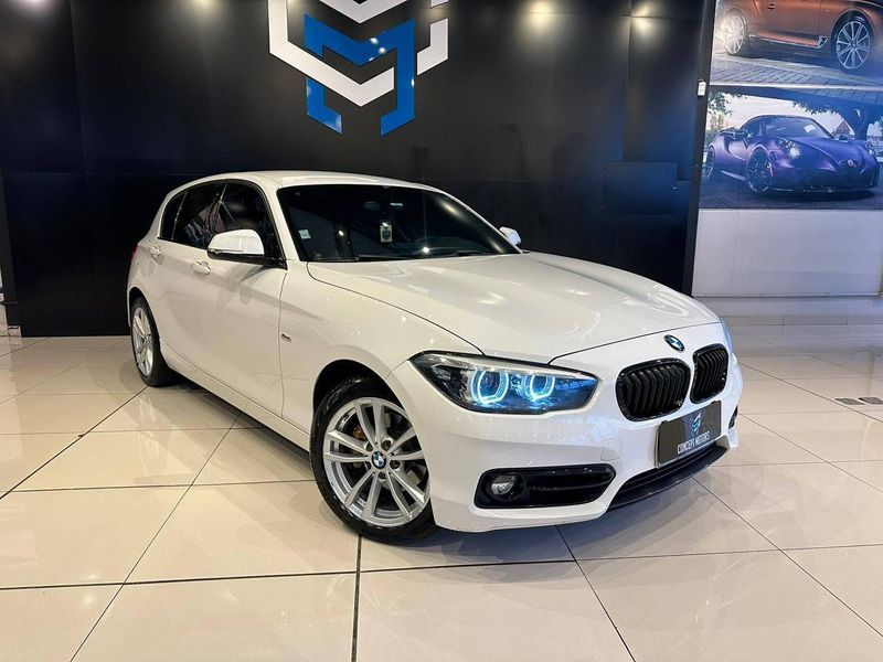 BMW 120i Sport 2.0/ActiveFlex 16V Aut. 2018/2019 CONCEPT MOTORS PASSO FUNDO / Carros no Vale BMW 120i Sport 2.0/ActiveFlex 16V Aut. 2018/2019 CONCEPT MOTORS PASSO FUNDO / Carros no Vale