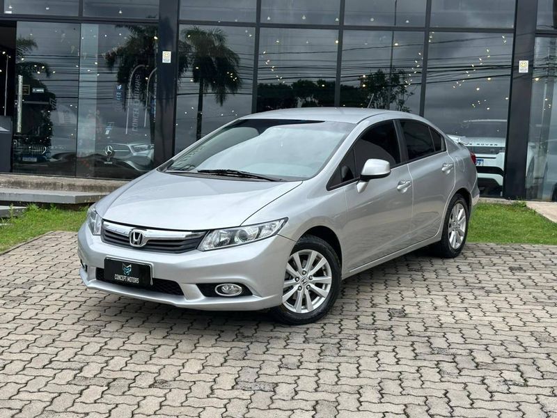 Honda Civic Sedan LXS 1.8/1.8 Flex 16V Mec 4p 2014/2014 CONCEPT MOTORS PASSO FUNDO / Carros no Vale Honda Civic Sedan LXS 1.8/1.8 Flex 16V Mec 4p 2014/2014 CONCEPT MOTORS PASSO FUNDO / Carros no Vale