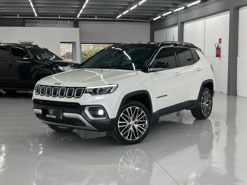 Jeep Compass LIMITED TD 350 2.0 4×4 Die Aut. 2021/2022 CONCEPT MOTORS PASSO FUNDO / Carros no Vale Jeep Compass LIMITED TD 350 2.0 4×4 Die Aut. 2021/2022 CONCEPT MOTORS PASSO FUNDO / Carros no Vale