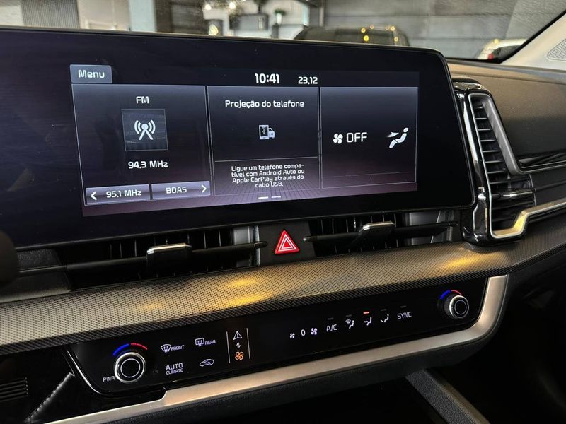 Kia Sportage EX Prestige 1.6 T-GDI (HÃ­brido) 2023/2024 CONCEPT MOTORS PASSO FUNDO / Carros no Vale