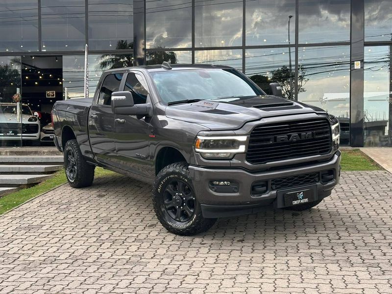 Ram 2500 LARAM 6.7 NIGHT ED TB CD 4×4 Die. 2023/2024 CONCEPT MOTORS PASSO FUNDO / Carros no Vale Ram 2500 LARAM 6.7 NIGHT ED TB CD 4×4 Die. 2023/2024 CONCEPT MOTORS PASSO FUNDO / Carros no Vale