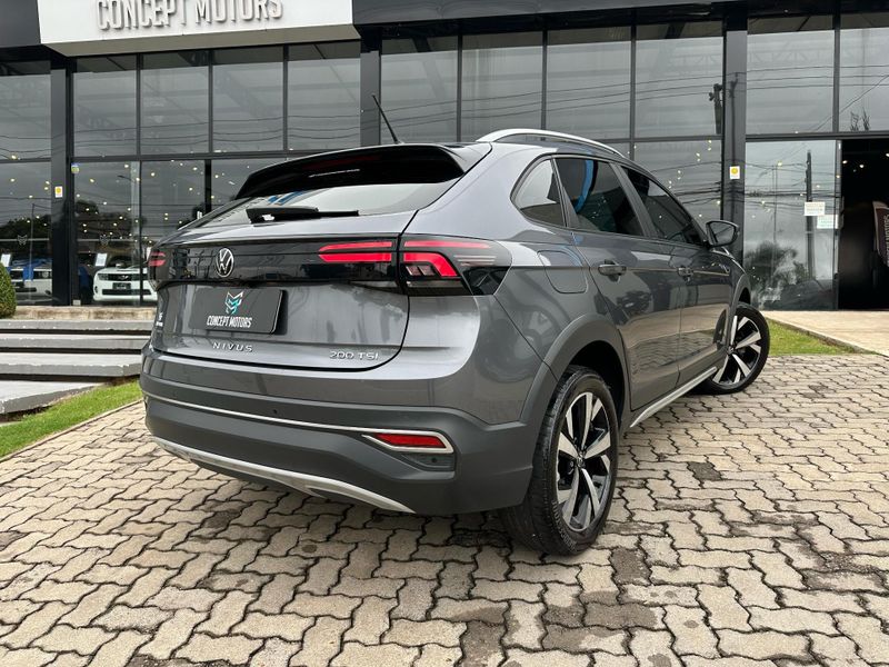 Volkswagen Nivus Highline 1.0 200 TSI Flex Aut. 2021/2021 CONCEPT MOTORS PASSO FUNDO / Carros no Vale