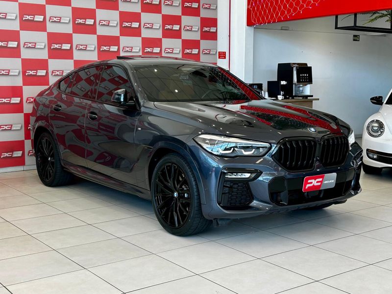 BMW X6 XDRIVE 40i M Sport 3.0 Bi-Turbo 2020/2021 PC VEÍCULOS SANTA CRUZ DO SUL / Carros no Vale