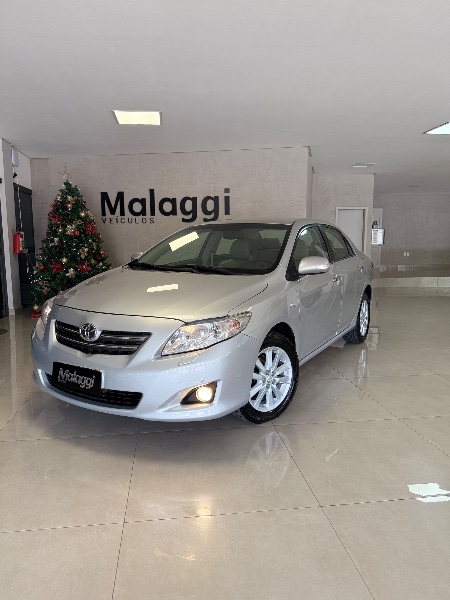 TOYOTA COROLLA 1.8 SEG 16V 2009/2010 MALAGGI VEÍCULOS ENCANTADO / Carros no Vale