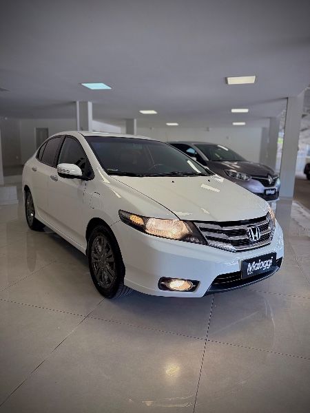 HONDA CITY 1.5 EX 16V FLEX 4P AUTOMÁTICO 2012/2013 MALAGGI VEÍCULOS ENCANTADO / Carros no Vale