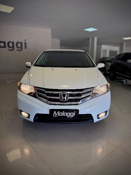 HONDA CITY 1.5 EX 16V FLEX 4P AUTOMÁTICO 2012/2013 MALAGGI VEÍCULOS ENCANTADO / Carros no Vale