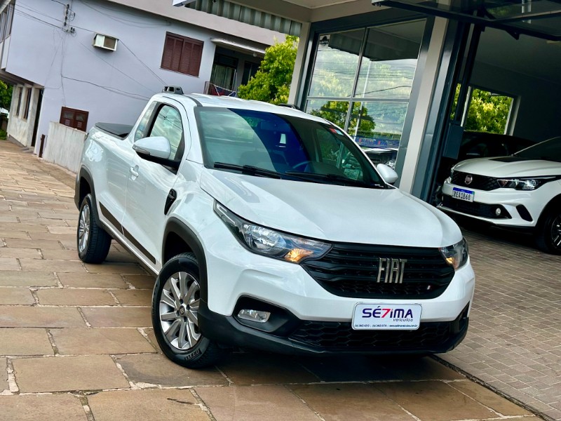 FIAT STRADA FREEDOM 1.3 CS 2021/2022 SÉTIMA VEÍCULOS GUAPORÉ / Carros no Vale