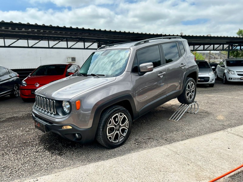 JEEP RENEGADE 2.0 LONGITUDE 4X4 16V 2018/2018 AR MULTIMARCAS VENÂNCIO AIRES / Carros no Vale