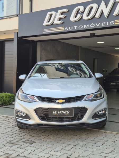 CHEVROLET CRUZE 1.4 LTZ TURBO /2018 DE CONTO AUTOMÓVEIS SARANDI / Carros no Vale