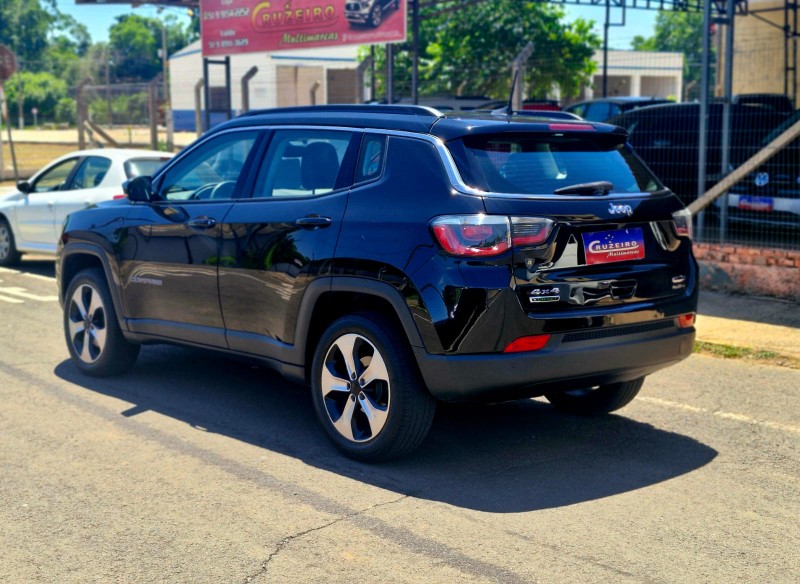 JEEP COMPASS 2.0 16V LONGITUDE 4X4 2018/2018 CRUZEIRO MULTIMARCAS CRUZEIRO DO SUL / Carros no Vale