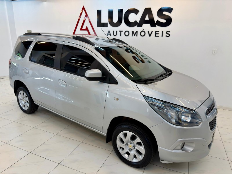 CHEVROLET SPIN LTZ 1.8 7 LUGARES 2014/2014 LUCAS AUTOMÓVEIS BOM RETIRO DO SUL / Carros no Vale