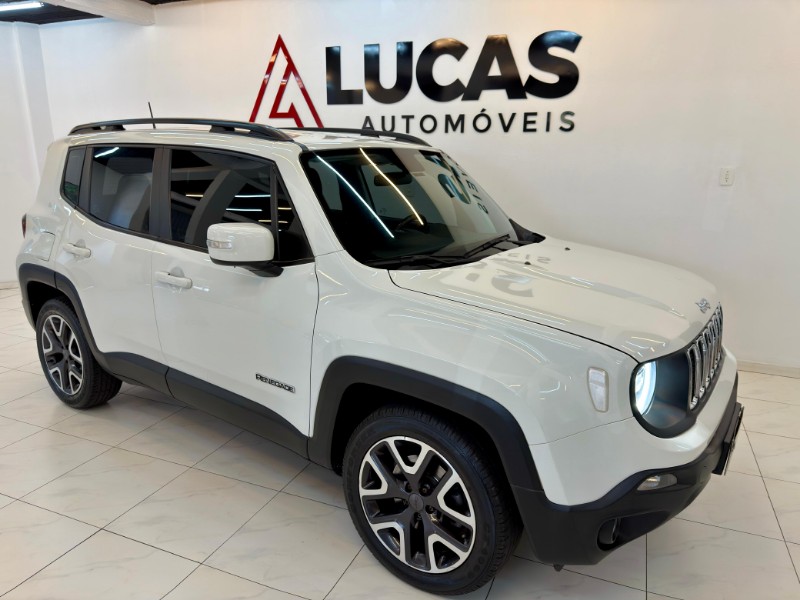 JEEP RENEGADE LONGITUDE 1.8 4X2 FLEX 16V AUT. 2021/2021 LUCAS AUTOMÓVEIS BOM RETIRO DO SUL / Carros no Vale