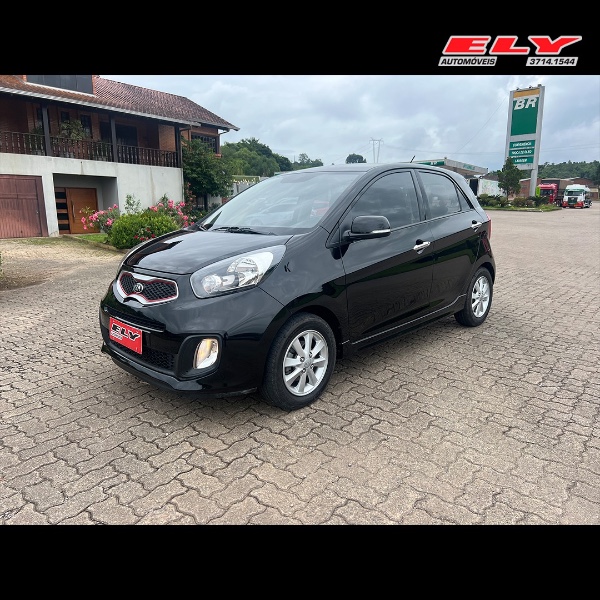 KIA PICANTO 1.0 EX 12V FLEX 4P AUTOMÁTICO 2015/2015 ELY AUTOMÓVEIS LAJEADO / Carros no Vale