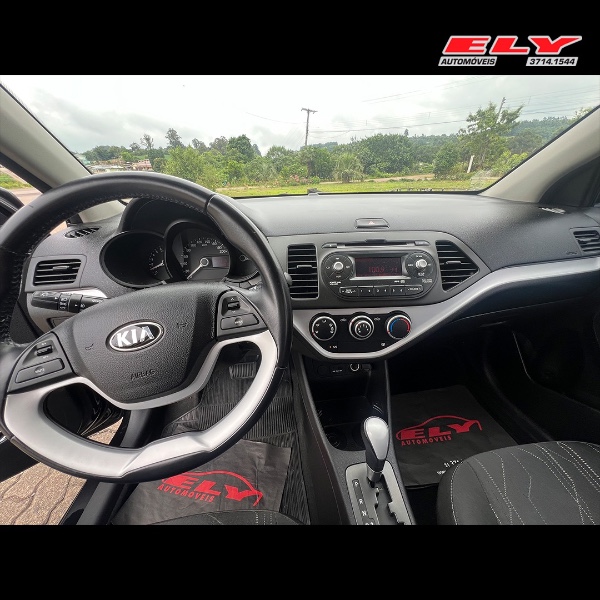 KIA PICANTO 1.0 EX 12V FLEX 4P AUTOMÁTICO 2015/2015 ELY AUTOMÓVEIS LAJEADO / Carros no Vale