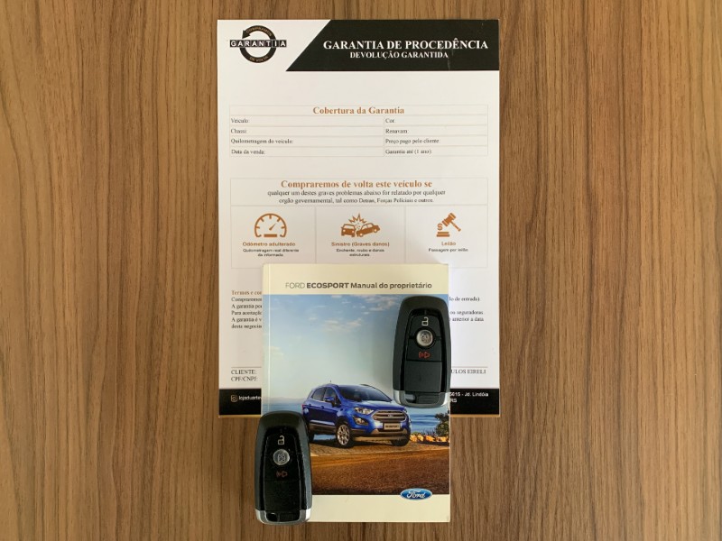 FORD ECOSPORT TITANIUM 2.0 16V FLEX 5P 2018/2019 DUARTE VEÍCULOS PORTO ALEGRE / Carros no Vale