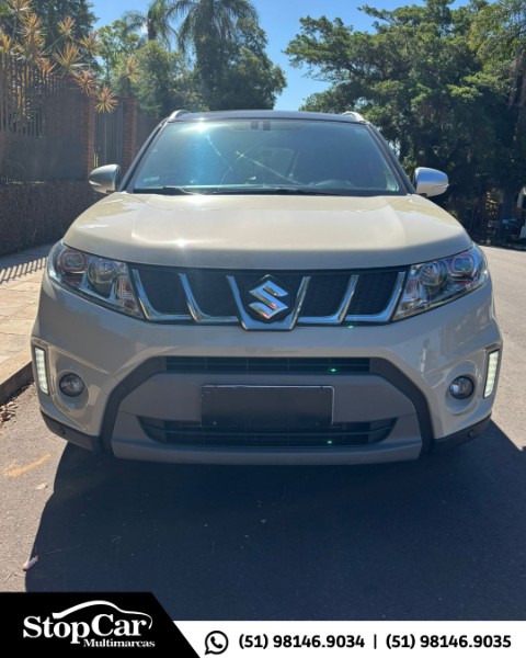 SUZUKI VITARA 1.4 16V TURBO GASOLINA 4SPORT ALLGRIP AUTOMÁTICO 2019/2019 STOPCAR MULTIMARCAS ESTRELA / Carros no Vale